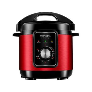 Imagem de Panela De Pressão Elétrica Mondial Pratic Cook 3l Red 220V