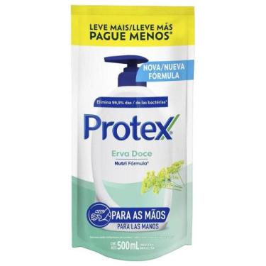 Imagem de Sabonete Líquido Antibacteriano Protex Erva-Doce Refil 500ml