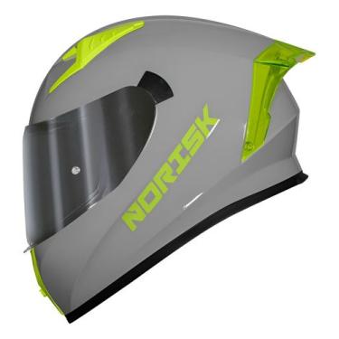 Imagem de Capacete Norisk Flow Monocolor Cinza Estilo E Proteção, 56