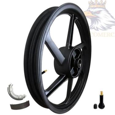 Imagem de Roda Traseira Titan Sport Mix Titan 150 Ex Esd Esdi Fan 150 par Fabrec