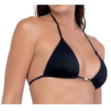 Imagem de Biquíni Top Cortininha Praia Piscina Com Bojo Liso She 38116 - Mash, P