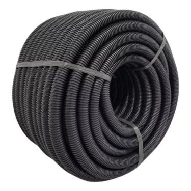 Imagem de Conduite Corrugado Preto 3/4" 50 Metros - NoBrand