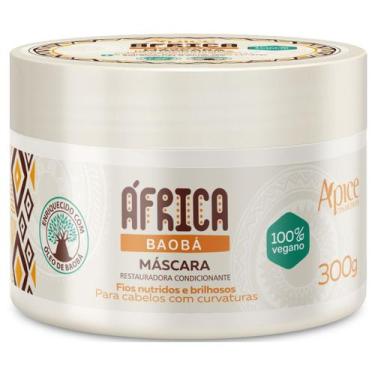 Imagem de Mascara Hidratante Capilar Apice Cachos Crespo Power Africa Baoba Nutr
