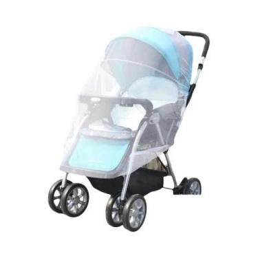 Imagem de Mosquiteiro Grande Para Carrinho De Bebê Cobertura Completa Universal 