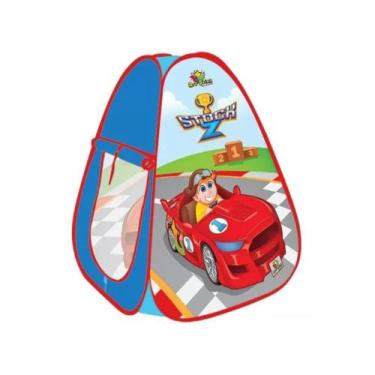 Imagem de Barraca Retrátil Infantil para Menino Carro Corrida Stock Z Dobrável C