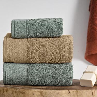 Imagem de 4 Toalha Banhão Macia 450g/m2 Grossa Absorven 80x160 Med Sir - IDEALIZ