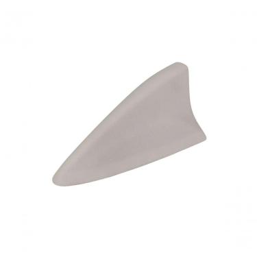 Imagem de Antena Automotiva para Teto Shark Branco Pérola 100-M7 Compatível com Veículos de Teto Reto com Reforço de Sinal FM-AM