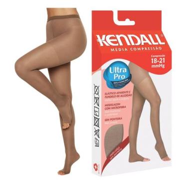 Imagem de Meia Calça de Média Compressão Kendall 18-21 Pé Aberto, P