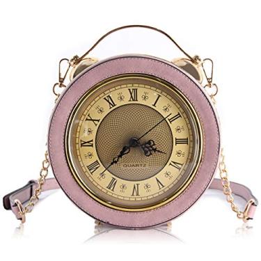 Imagem de Angel Barcelo Bolsa tiracolo e bolsas de mão fashion feminina bolsa de ombro, rosa, One Size