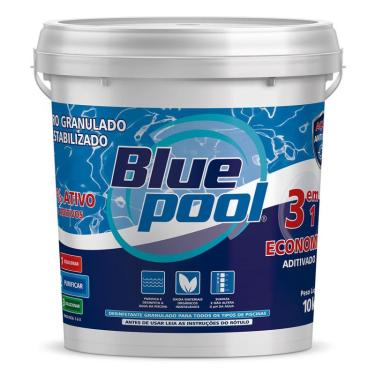 Imagem de Cloro para Piscina 3 em 1 Economic Balde 10 kg 251910B Bluepool by fluidra