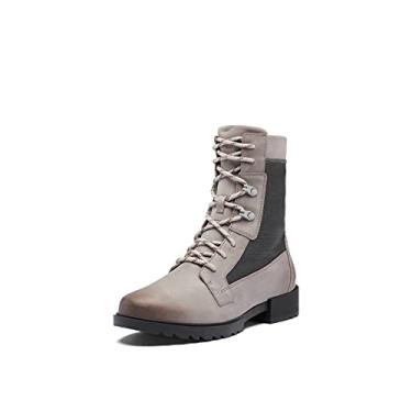 Imagem de SOREL Bota feminina de renda Emelie Bota de inverno de couro imperme vel, Pedreira, Grill, 9
