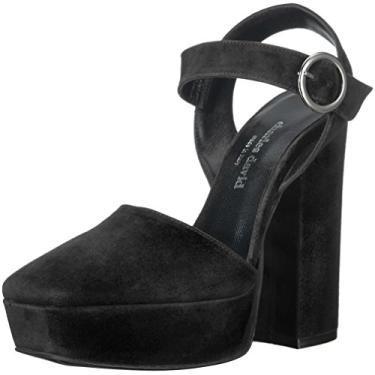 Imagem de Charles David Plataforma feminina Roan, Preto, 37 M EU (36.5,37,37.5 US)