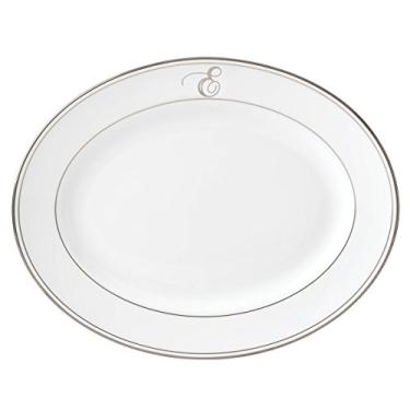 Imagem de Lenox Prato de jantar com monograma de platina da Federal, E