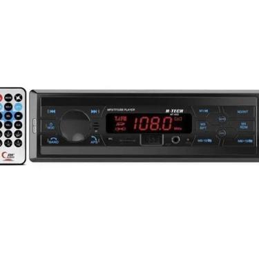 Imagem de Radio Automotivo Com Usb Bluetooth Tf Mp3 Aux H-Tech 1022