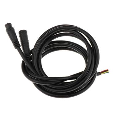Imagem de Simhoa Cabo de extensão à prova d'água para motores elétricos Ebike kits de conversão intermediária acessórios de extensor de cabos - 6 pinos