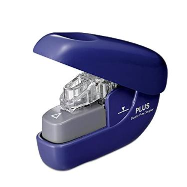 Imagem de Grampeador sem agulha Plus SL-106NB 31-124, pintura de papel, azul