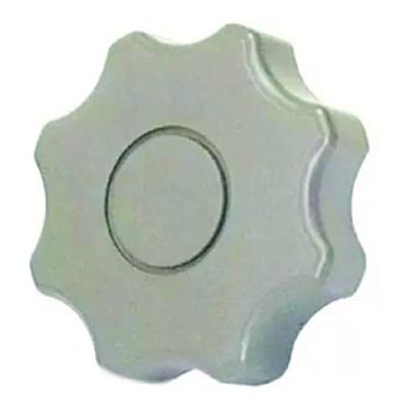 Imagem de Manopla Roldana Regulagem de Banco Corsa Hatch Ipanema Kadett Monza Omega - Cinza