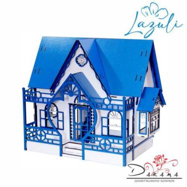 Imagem de Casa De Boneca Escala Polly Modelo Megan Lazuli - Darama