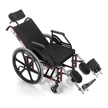Imagem de Cadeira De Rodas Reclinável Confort Tetra 44cm Pneu Inflável - Prolife