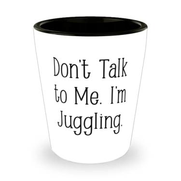 Imagem de Brindes de malabarismo, Don't Talk to Me. I'm Juggling, Juggling Shot Glass From