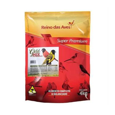 Imagem de Mistura de Sementes Reino das Aves - Gold Mix Pintassilgo 4Kg
