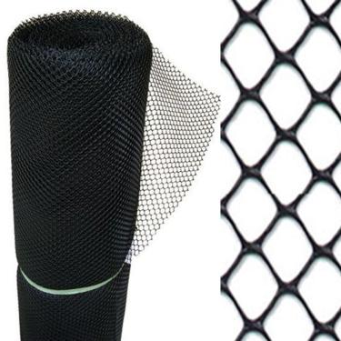 Imagem de Tela Plastica Pinteiro Viveiro Galinheiro 1,0m x 25m