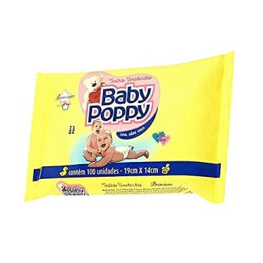 Imagem de BABY POPPY Lenço Umedecido Sache Baby Poppy Com 100 Tamanho Único