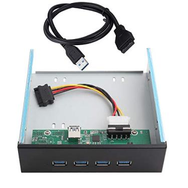 Imagem de Hub Usb3.0 Do Painel Frontal, Rack Móvel De Expansão De CD-ROM E Expansão Da Unidade De Cd Do Computador, Painel Frontal Do Driver De Cd Do Hub De 4 Portas, Hub Usb Do Desktop