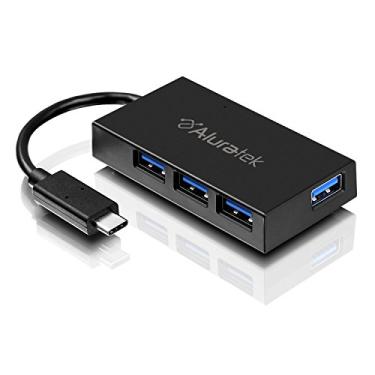 Imagem de Aluratek Hub USB 3.1 tipo C de 4 portas - AUHC0304F