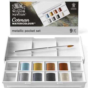 Imagem de Winsor & Newton Tinta Aquarela Cotman, Metálico