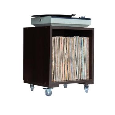 Imagem de Rack Nicho Para Discos De Vinil TOP-14-1B (Tabaco)