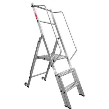 Imagem de Escada Trepadeira Podium 750 Dobrável 2 Degraus Escaleve