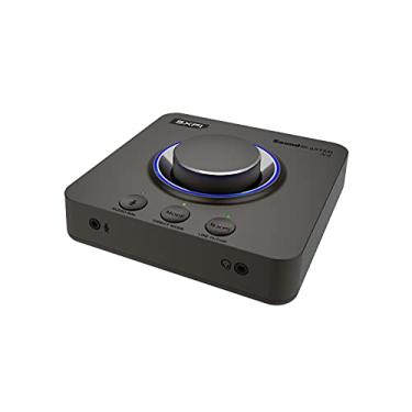 Imagem de Creative Sound Blaster X4 Hi-Res 24bit/192kHz DAC USB Externo y Tarjeta de Sonido Amp, Multicanal, Sonido Surround Discreto 7.1, Entrada de Cascos para PC, Mac