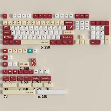 Imagem de DYLormah Keycap Anime PBT Keycap Design personalizado Lycoris Recoil Cherry Profile DYE Subbed 138 teclas para teclado mecânico Cherry MX Gateron Switch