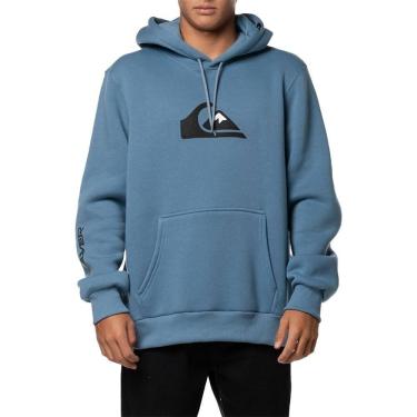 Imagem de Moletom Quiksilver Canguru Comp Logo 305G WT24 Azul Escuro