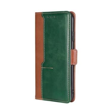 Imagem de Capa de livro para oneplus nord n20 n10 n100 n200 ce 5g 9r 9rt 9 8 8t 7 10t 10 pro 6 5 capa carteira de couro flip phone case, marrom, para oneplus 9rt