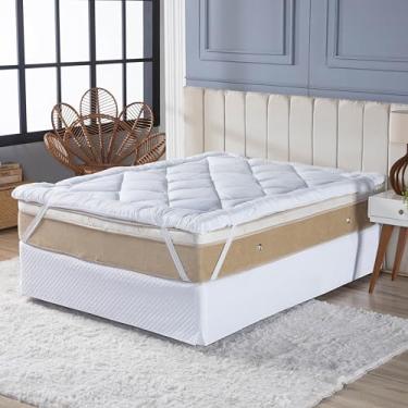 Imagem de Pillow Top Toque de Pluma 650g/m² 5cm Espessura (Casal)