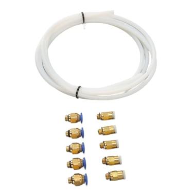 Imagem de Tubulação de Ptfe para Laboratório de Bambu, Tubo de Ptfe da Impressora 3d Tubulação de Ptfe do Filamento de 1.75mm para o Abs do Pla do Filamento de 1.75mm para a Impressora 3d