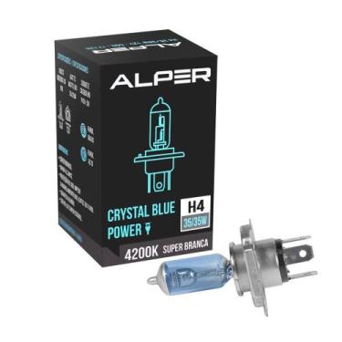 Imagem de Lâmpada H4 Super Branca 4200K - Alper 17125