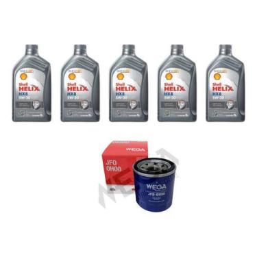 Imagem de Kit troca de oleo nissan versa 1.6 2011 a 2020 - SHELL