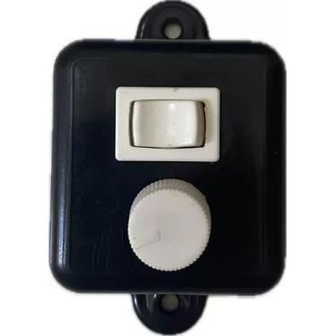Imagem de Dimmer 400w Controlador Bivolt Universal Liga/Desliga Exaustor Ventila