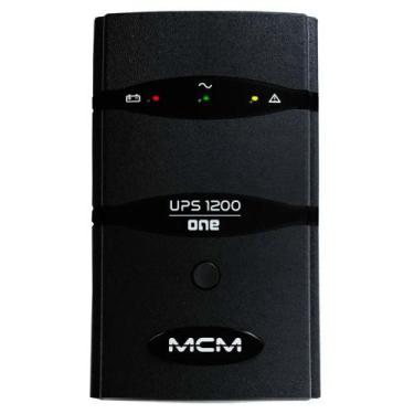 Imagem de Nobreak UPS 1200VA One 3.1 Trivolt/115V MCM Com 6 Tomadas UPS0272