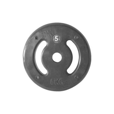 Imagem de Anilha de Ferro Fundido Injetada Alça Lateral 5,0Kg