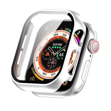 Imagem de Case Proteção Vidro TPU Compatível com Apple Watch - Baú do Viking, 44