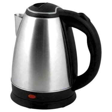 Imagem de Chaleira Elétrica De Inox E Plástico Pp Base 360º 1000w De 1,8 Litros 