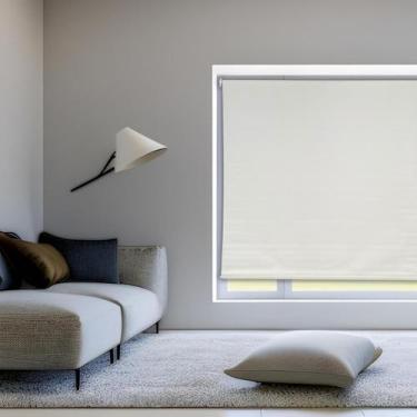 Imagem de Persiana Rolo Blackout Bege 140 (L) x 220 (A) cm 100% Escuro Cortina R
