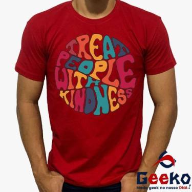 Imagem de Camiseta 100% Algodão Harry Styles Treat People With Kindness Pop Geek