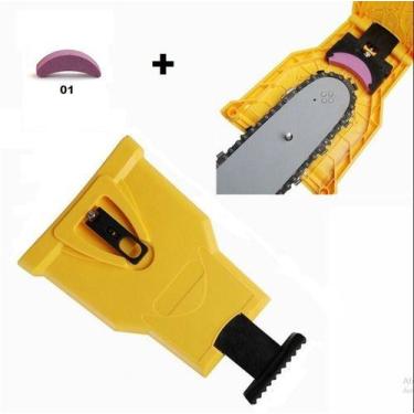 Imagem de Kit Afiador Amolador De Corrente De Motosserra + 1 Pedras - Nevatto