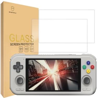 Imagem de Mr.Shield Protetor de tela compatível com Retroid Pocket 4 / Retroid Pocket 4 Pro [vidro temperado] [pacote com 2] [vidro japonês com dureza 9H]