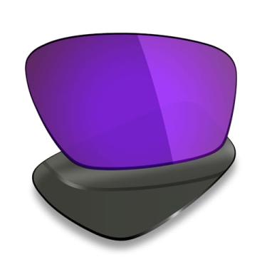 Imagem de Mryok Lentes de reposição polarizadas para Oakley Crosslink Zero Asian Fit OX8080 58 mm - Roxo plasma